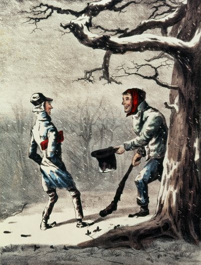 Happy New Year by N. and Ives, J.M. Currier